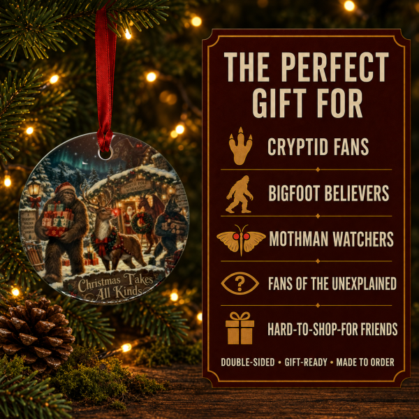 Bigfoot Christmas Ornament – Christmas Takes All Kinds