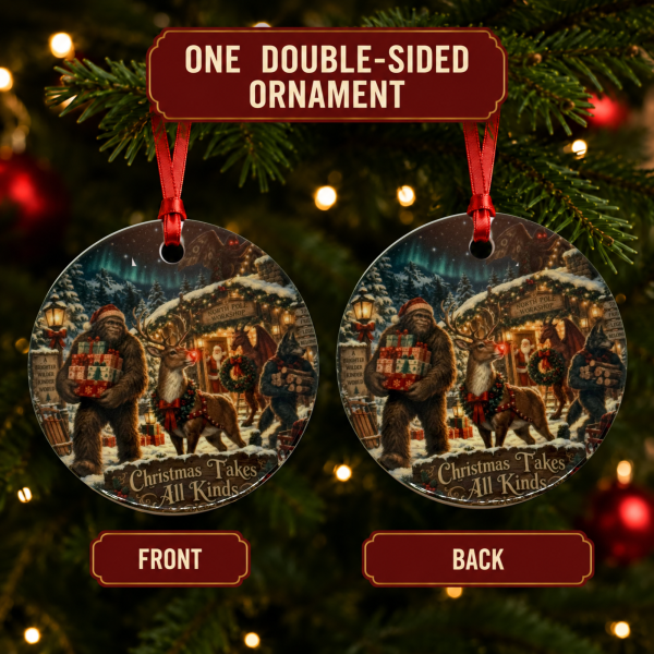 Bigfoot Christmas Ornament – Christmas Takes All Kinds
